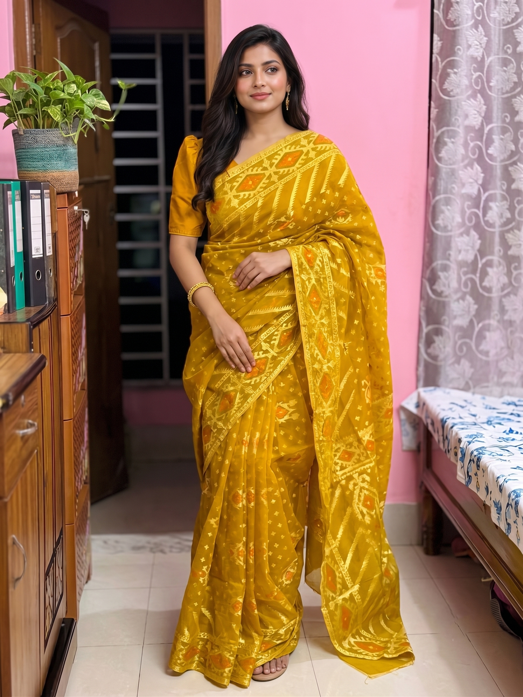 প্রিমিয়াম জামদানী শাড়ি